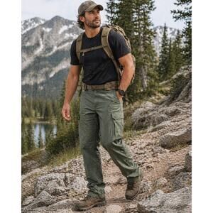 5.11 Tactical Taclite Pro Cargo Pants 40x30 Green Ripstop Utility